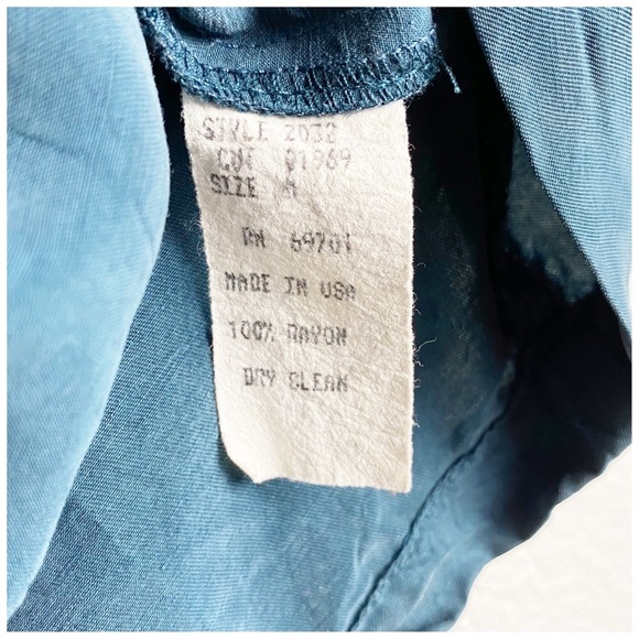 Sue Wong Studio Embroidered Button Down Size‎ Medium - Picture 7 of 8